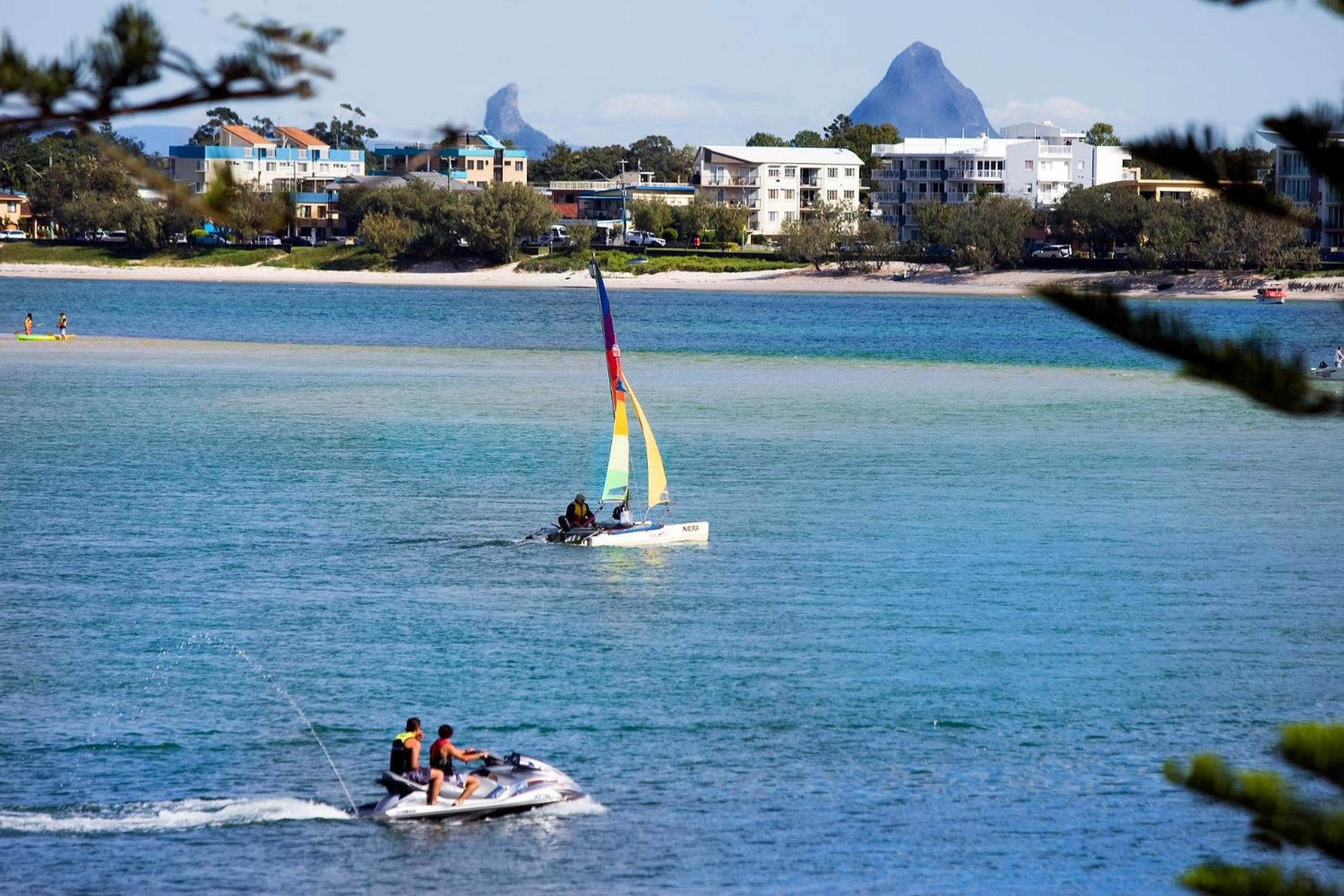 Rumba Beach Resort Caloundra Esterno foto